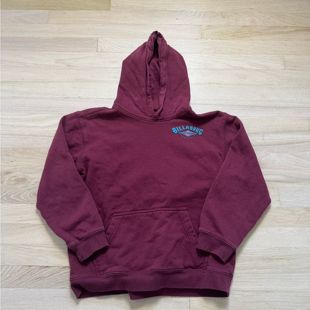 Billabong Maroon Hoodie men’s size XXL 18/20